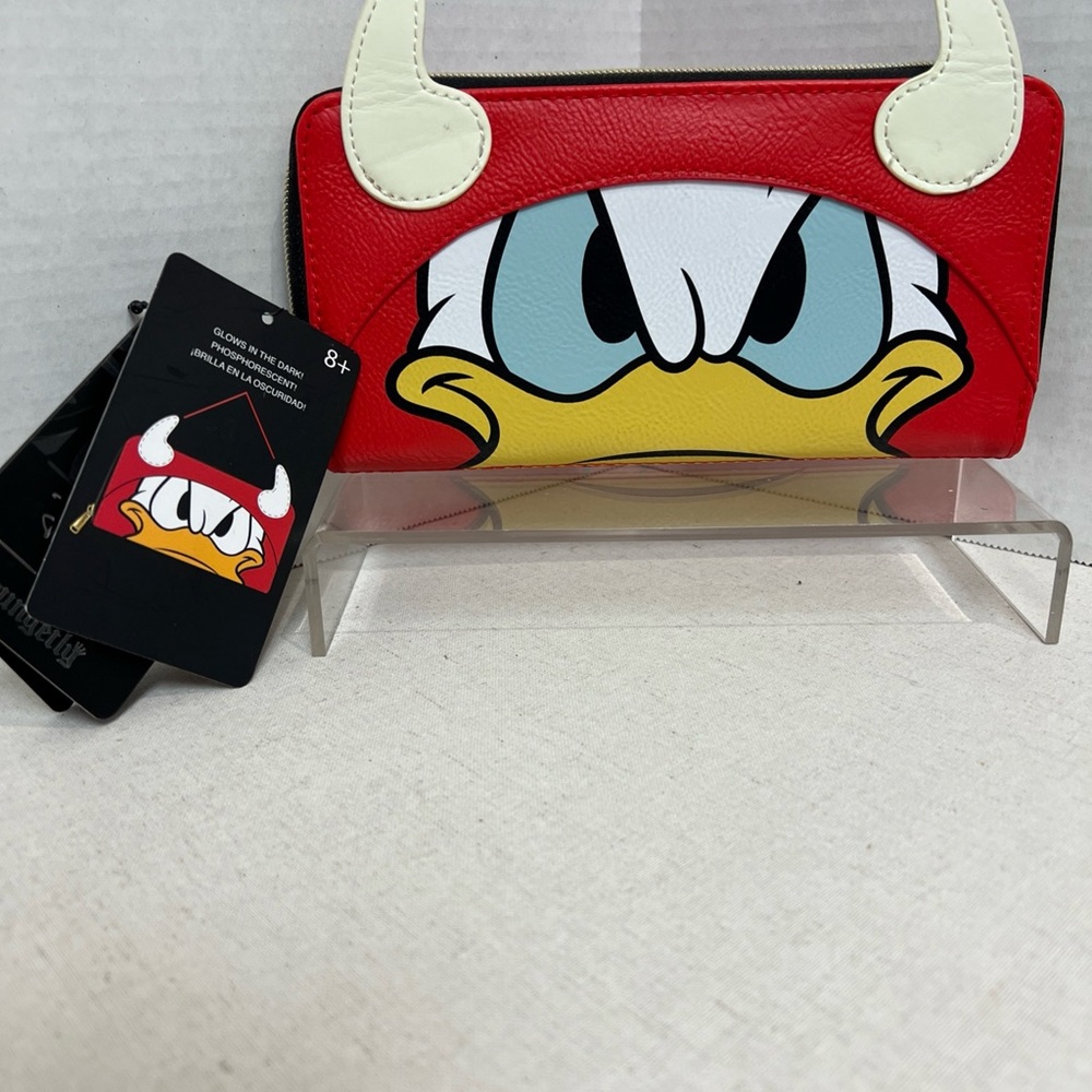 Loungefly Devil Donald Disney wallet NWT